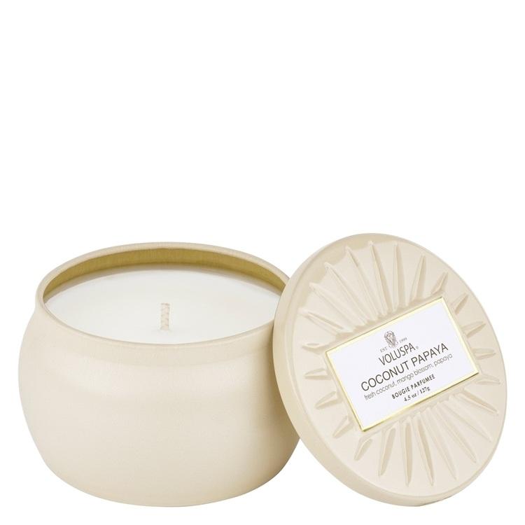 Mini Tin Candle - Coconut Papaya