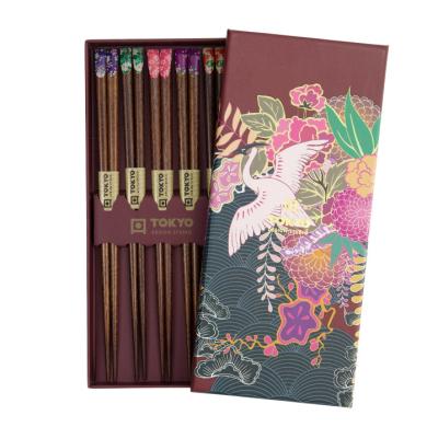 Chopstick Giftset Japan Flower