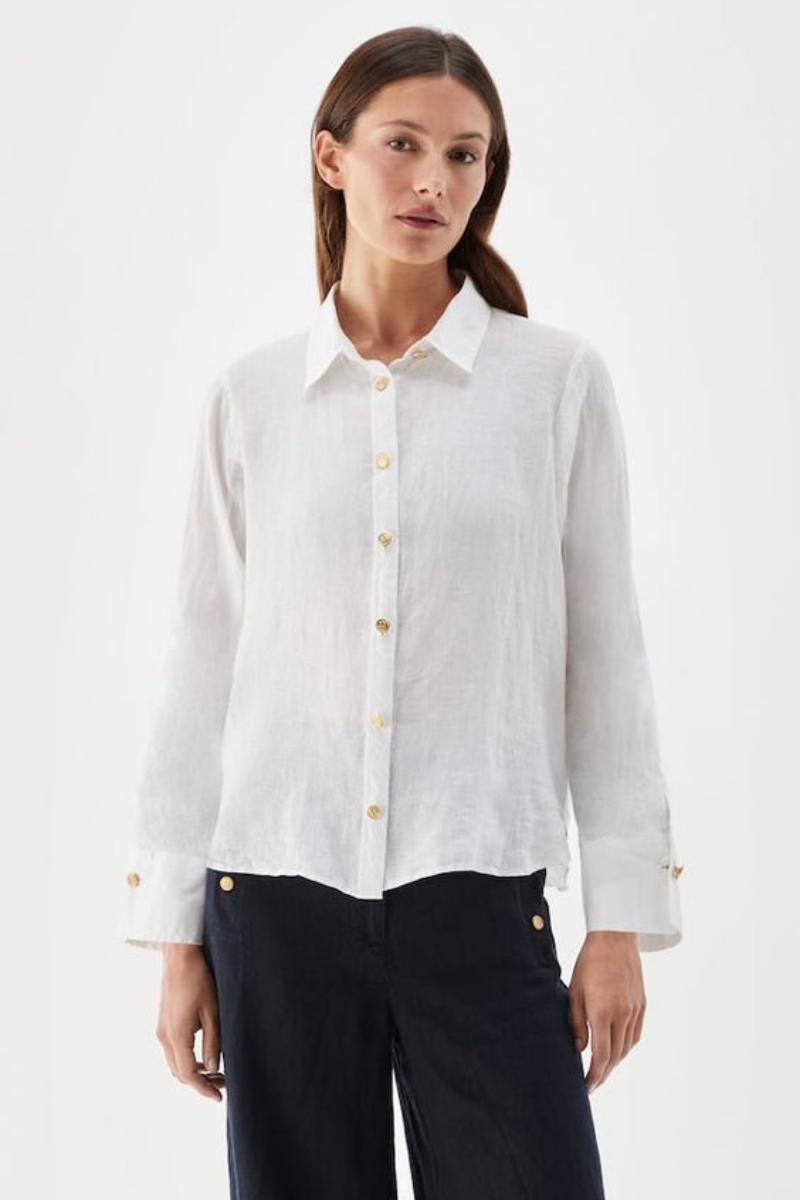 Nennie linen blouse