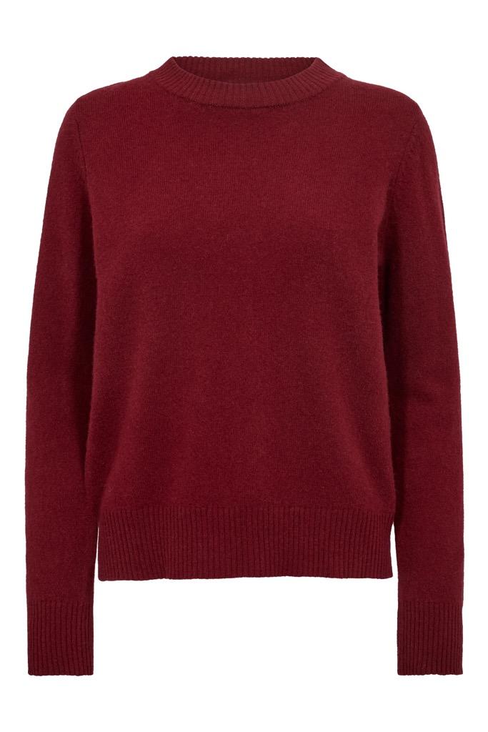 Merino knit pullover
