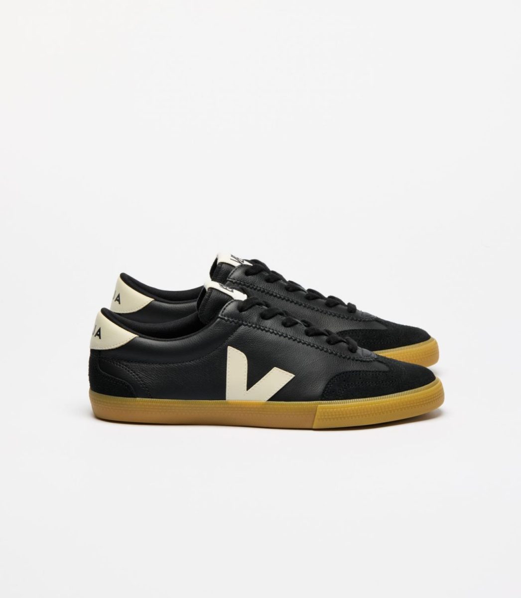 Volley O.T Leather - Black Pierre