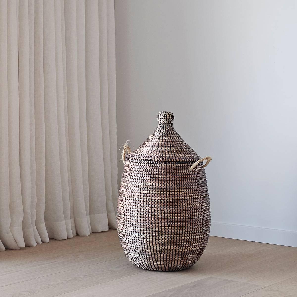 Savannen kurv sort small H: ca 40-45 cm