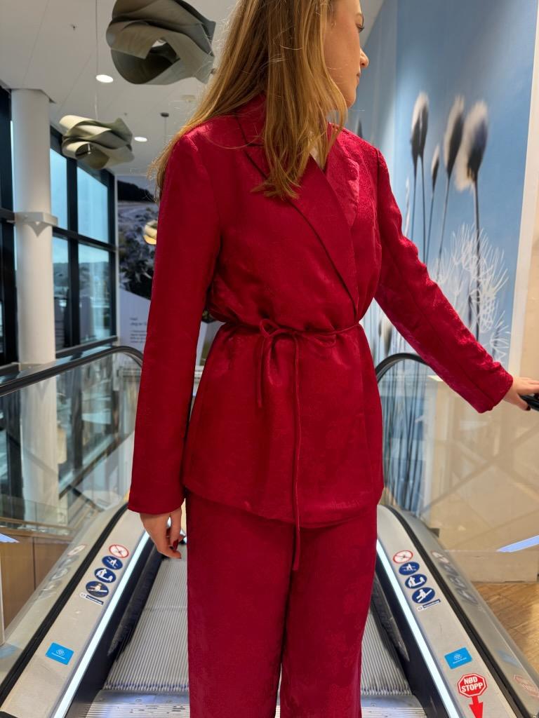 Yassiro LS Tie Blazer Persian Red