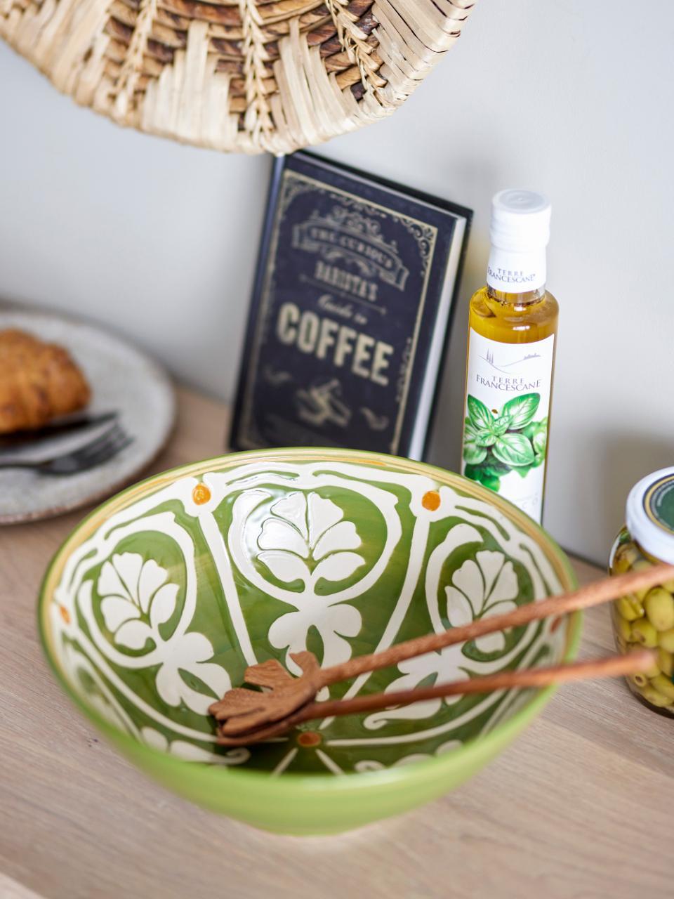 Heikki Skål Grønn - Stentøy D26,5 x H11 cm