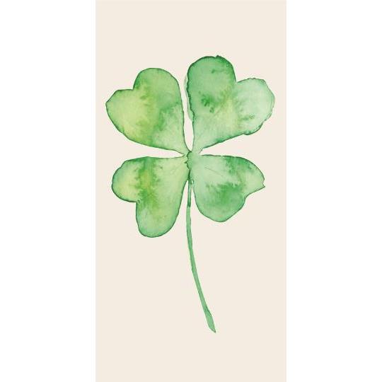 Serviett 10x20 cm firkløver 16 stk.