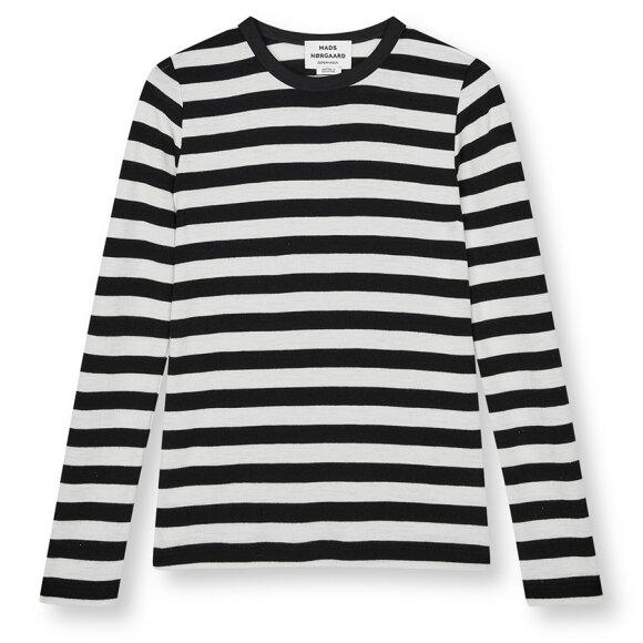 Fine Wool Sharon Knit - Black/Vanilla Ice