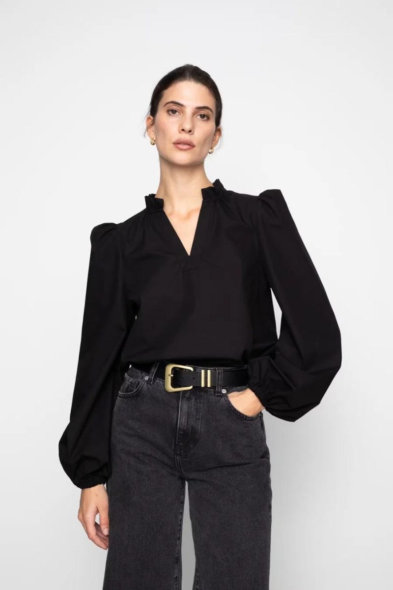 Benett Belt Black Gold