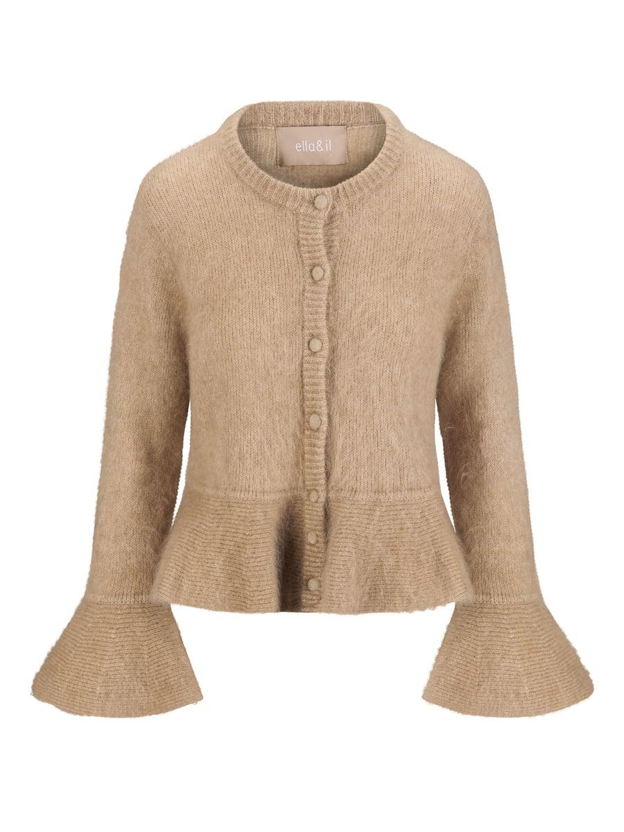 Maren Chunky Cardigan Hazel Beige
