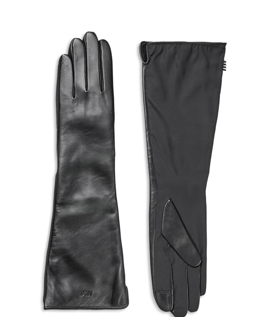 Tian Ace Long Leather Mix Gloves