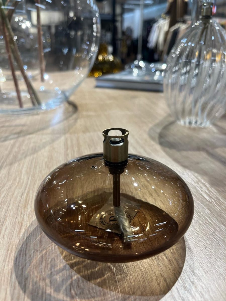 Peri Design Oljelampe Disc Champagne Small