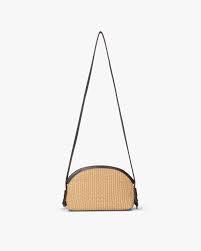 Day Woven Straw Cross Body Starfish Beige