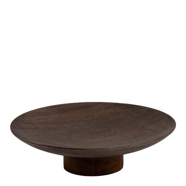 Søgne fat på stedt akasie tre rustic brown small