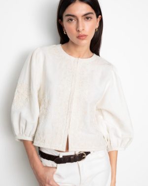 Maya Jacket White