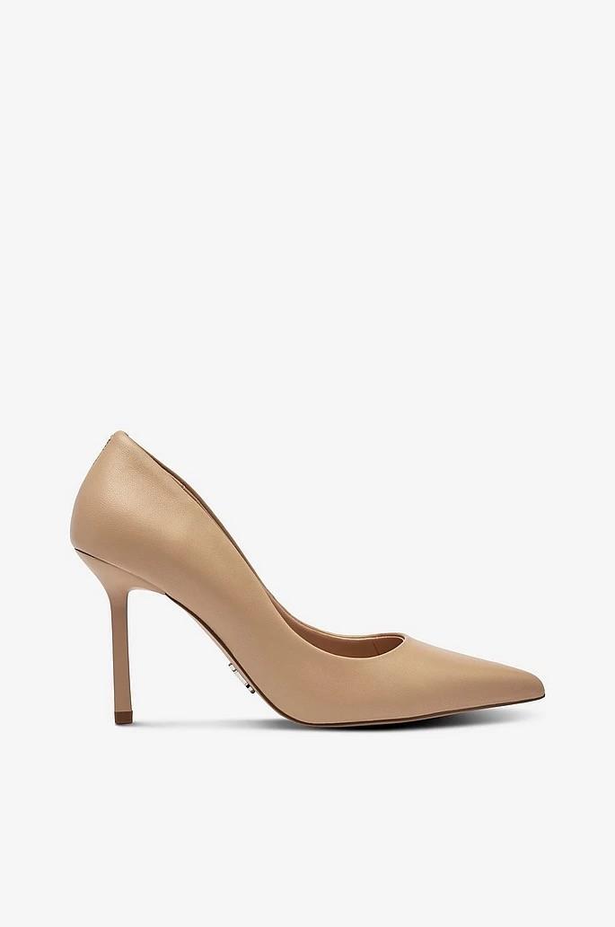 Classie Pumps - Tan Leather