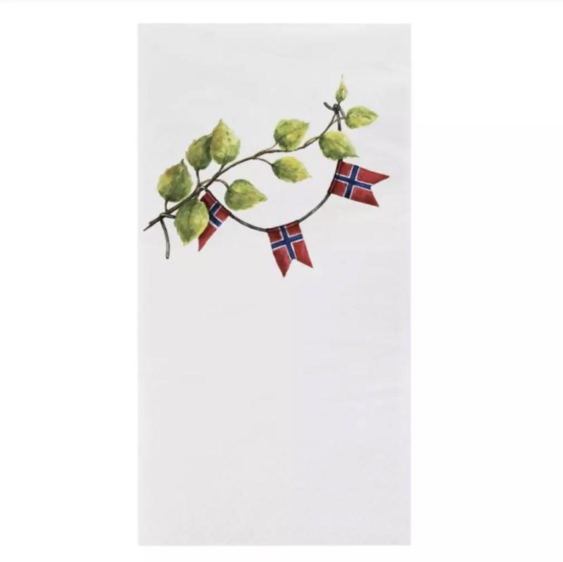 sögne serviett flagg buffet