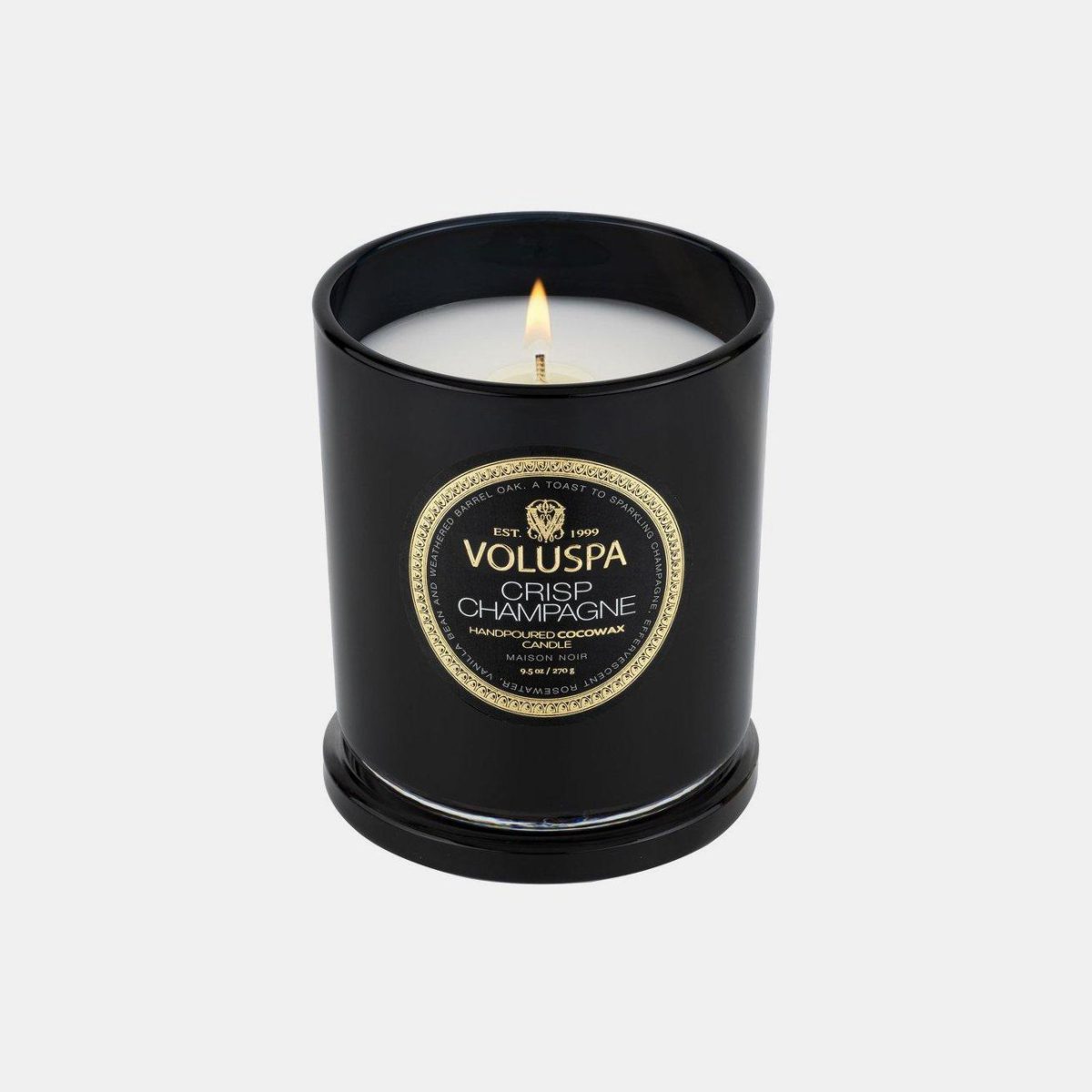 Classic Boxed Candle 60 timer Crisp Champagne