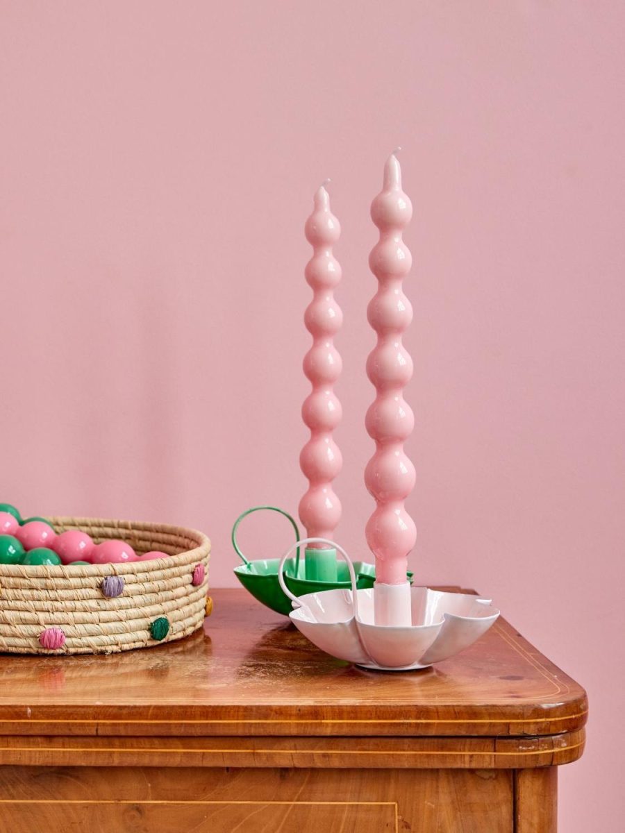 Stearinlys Myk Rosa 2-pakning