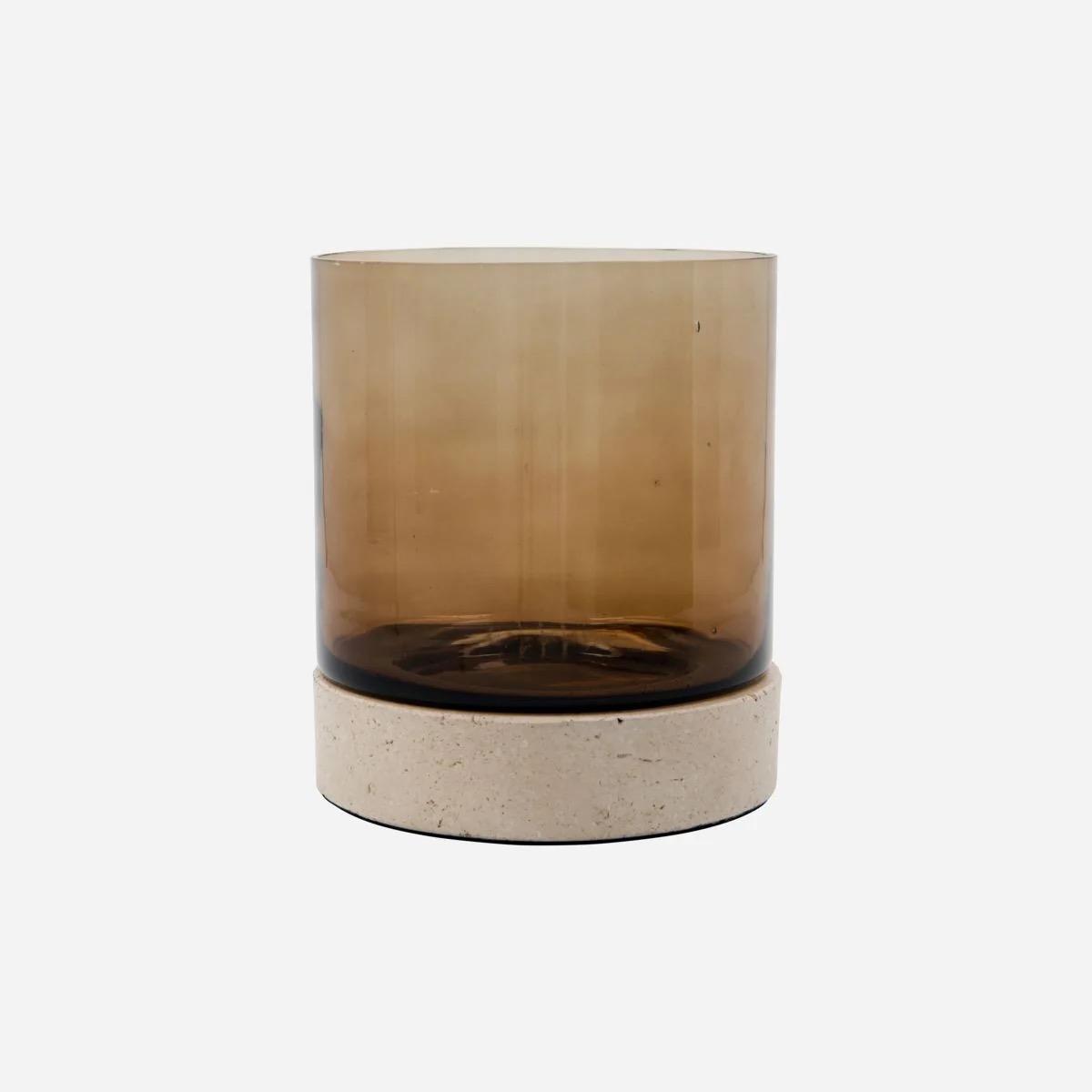 Candle holder HDRivo - Brown