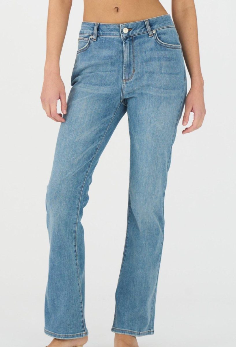 Johanna Kick Flare - Demin Blue