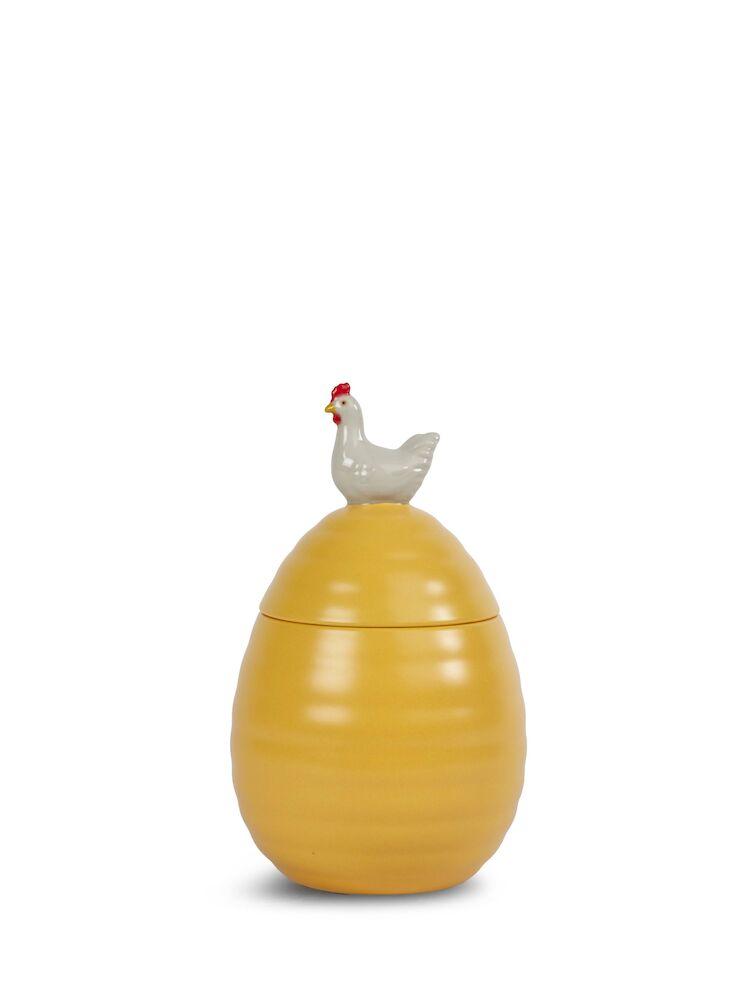 Ellen hånekrukke med lokk