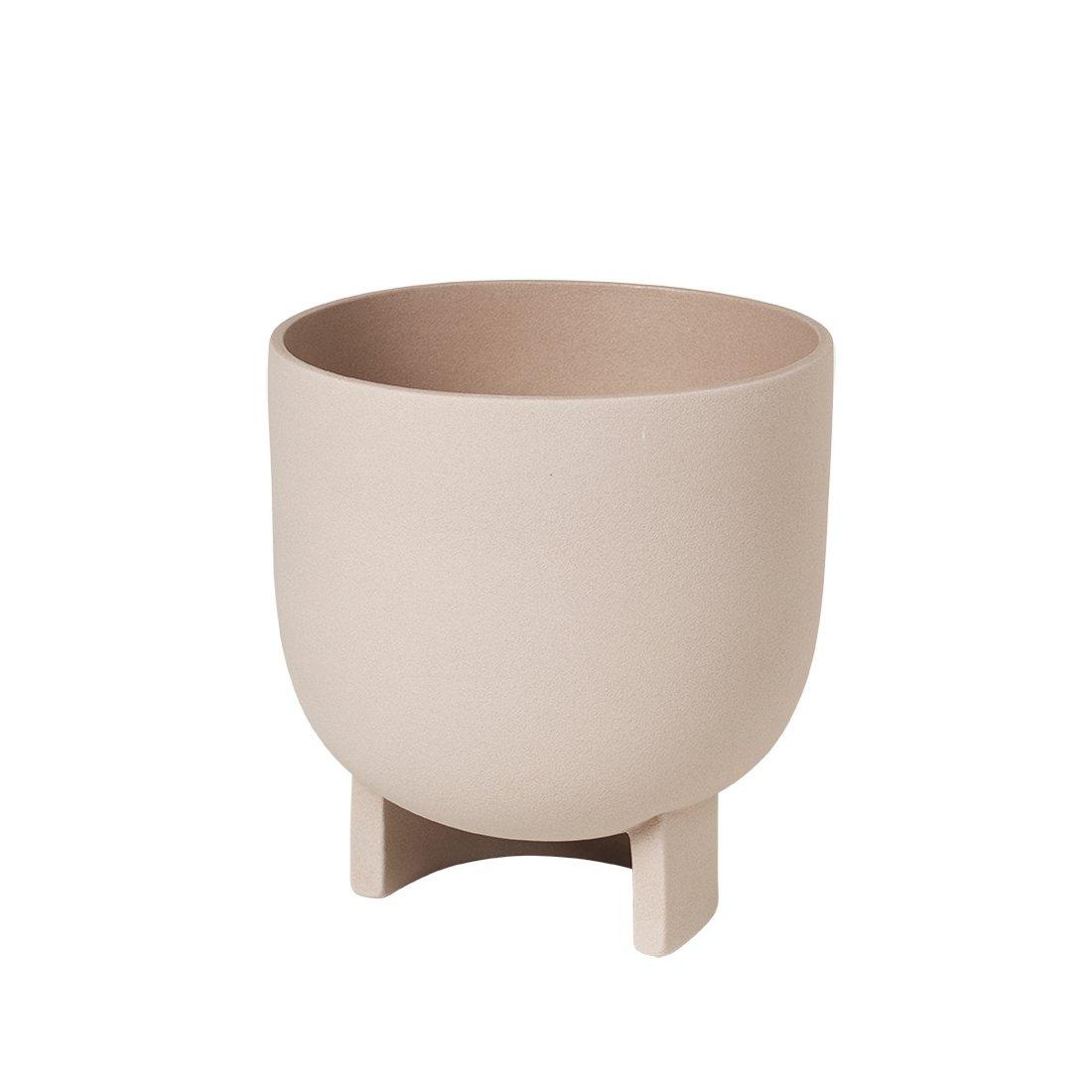 Serene Flowerpot L Terracotta, Sand