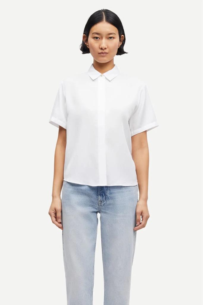 Mina SS Shirt - White