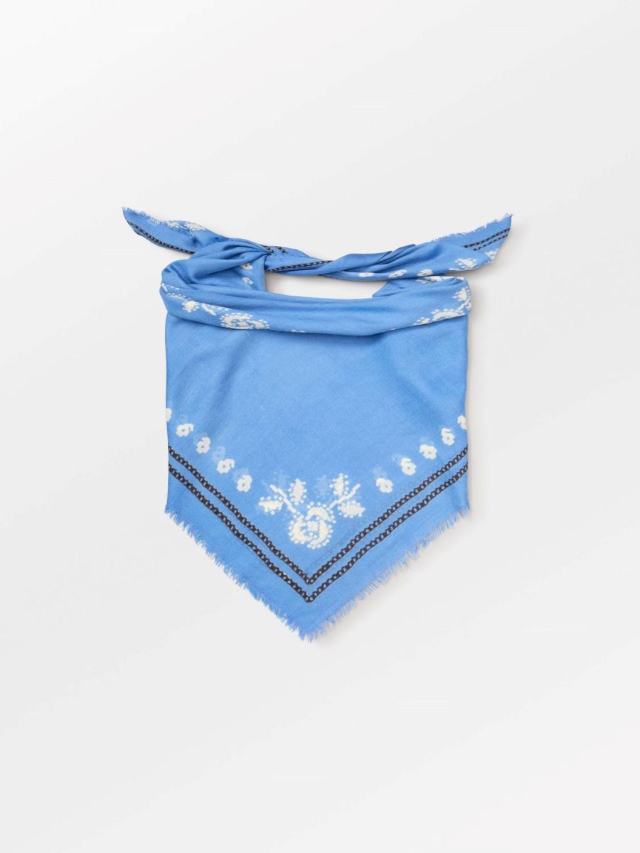 Bloom Siw Scarf Azure Blue
