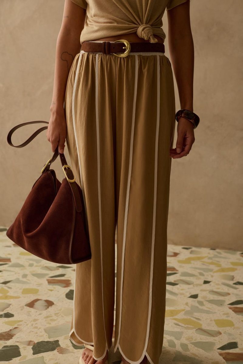 The Elayna Pants Tan