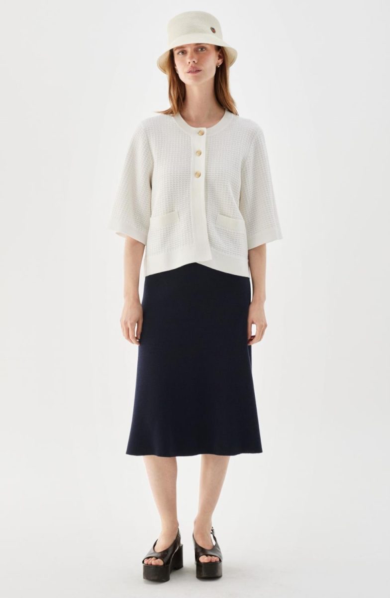 Palmer Cardigan - Ecru