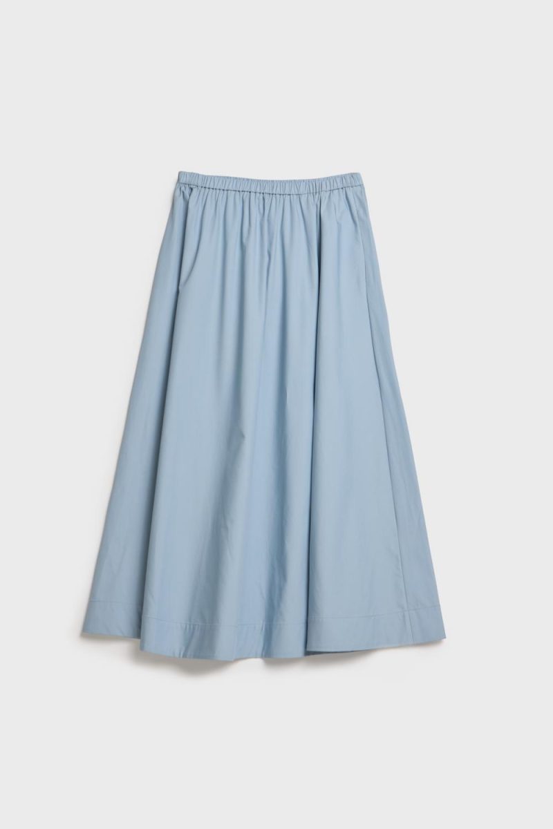 Amira Poplin Skirt - Storm