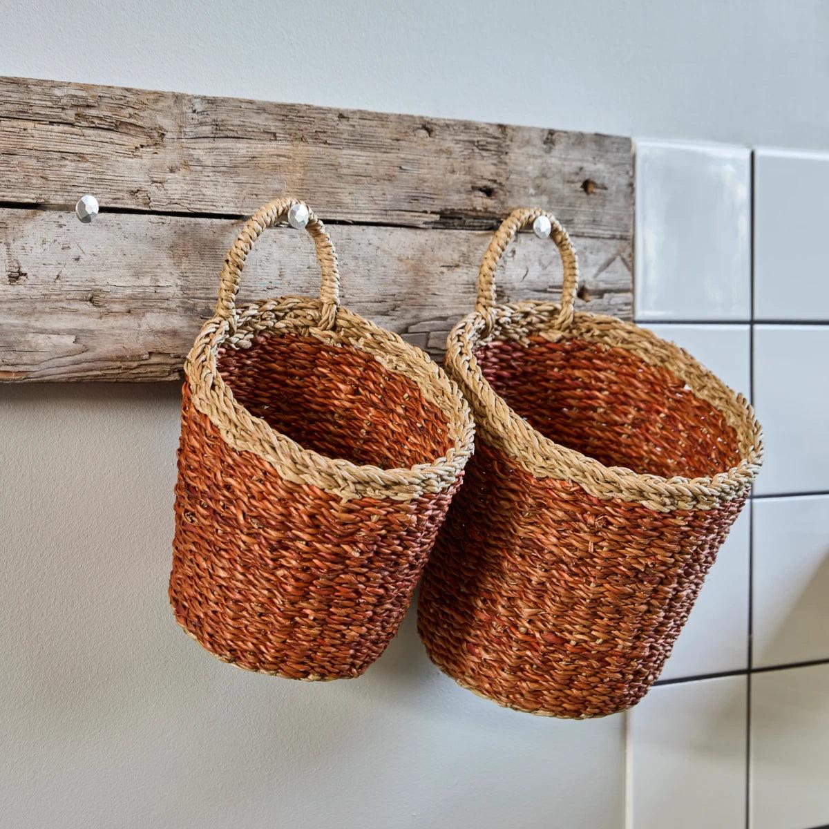 Kurv Sett 2stk HDHere Brun