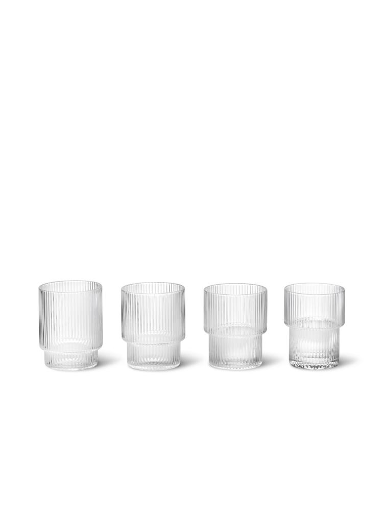 Ripple Glasses set/4 blank