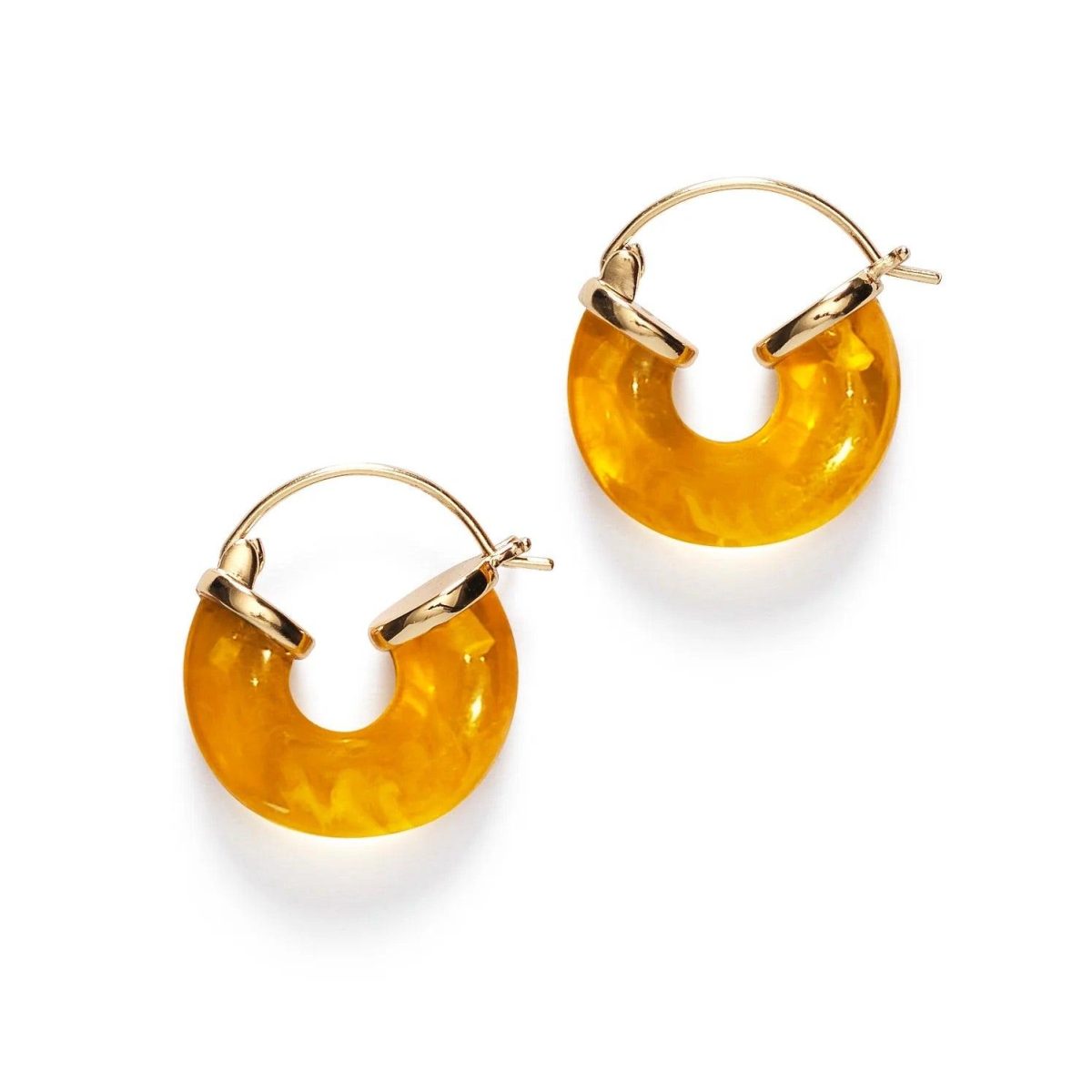 Petit Swell Hoop - Amber