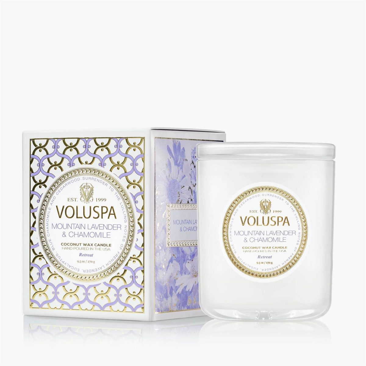 Classic Boxed Candle - Mountain Lavender & Chamomile