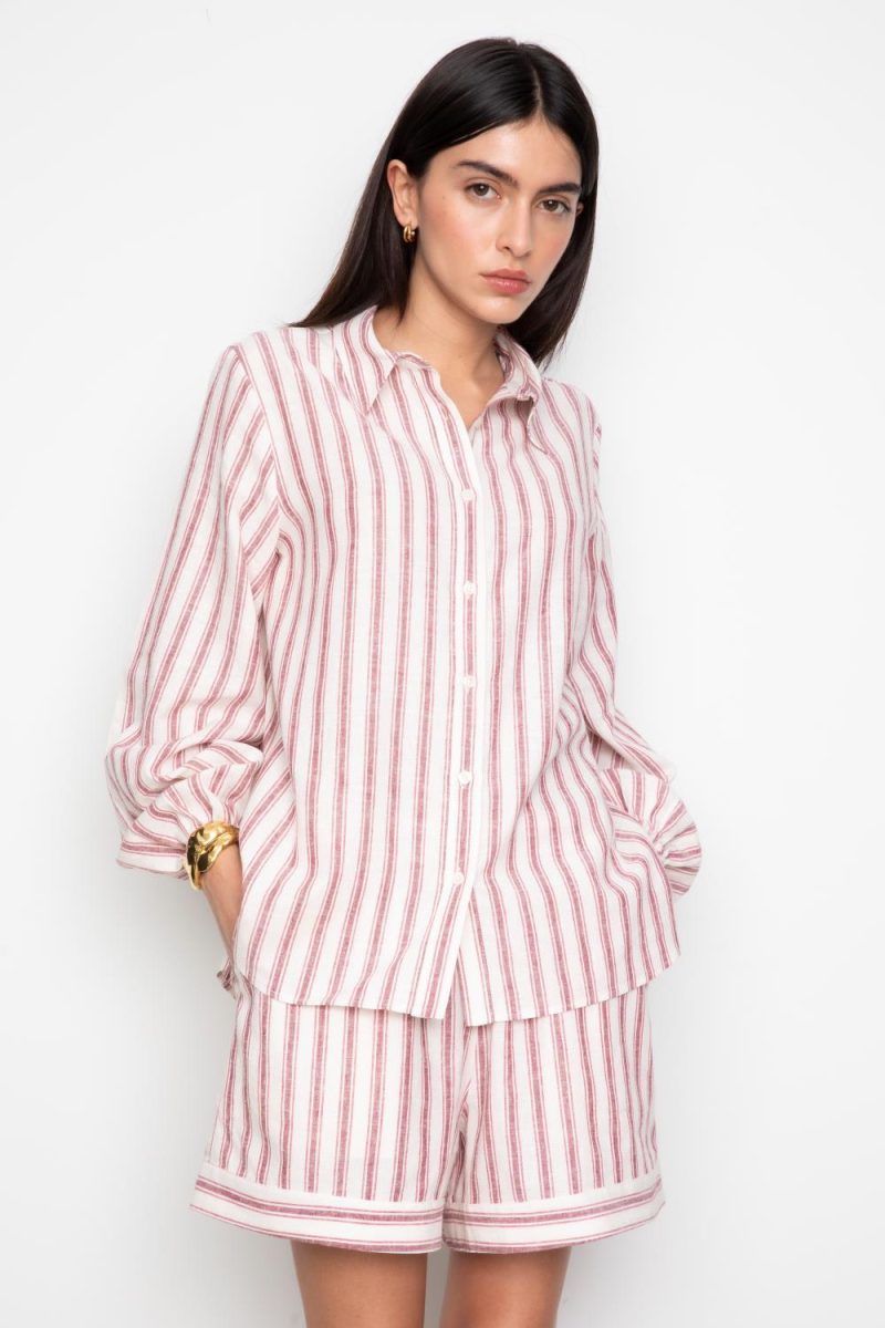 Lilia Shots Berry Stripe