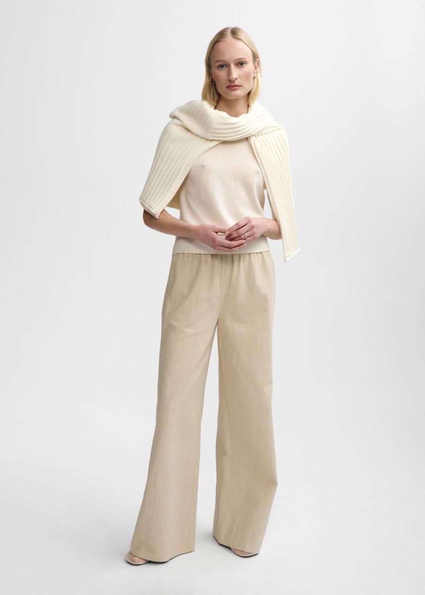 Mindy Merino Knit - Offwhite