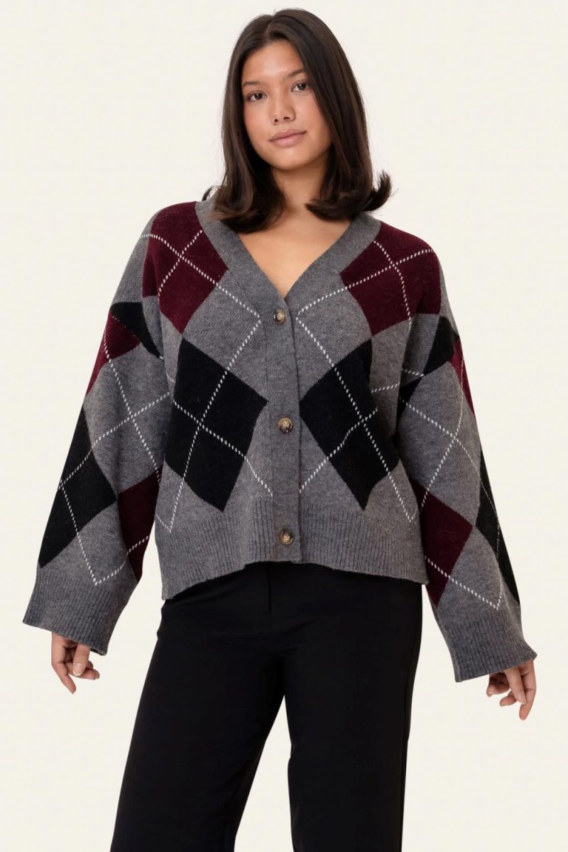 SashaIc Cardigan Grey