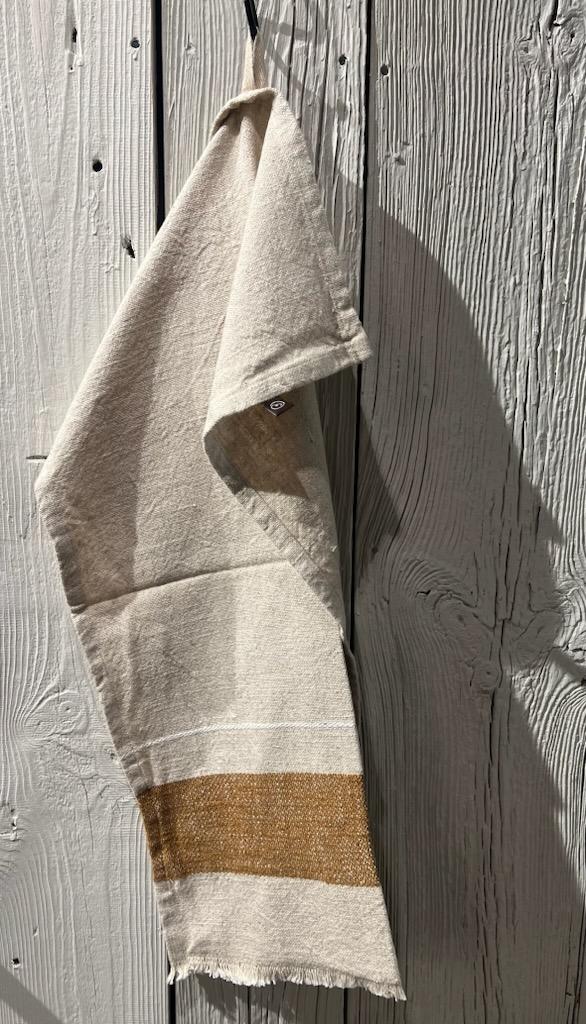 Kjøkkenhåndkle 47x70 cm Natur/Kola/Hvit