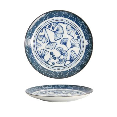 Flora Japonica Plate Ginko 16x2 cm