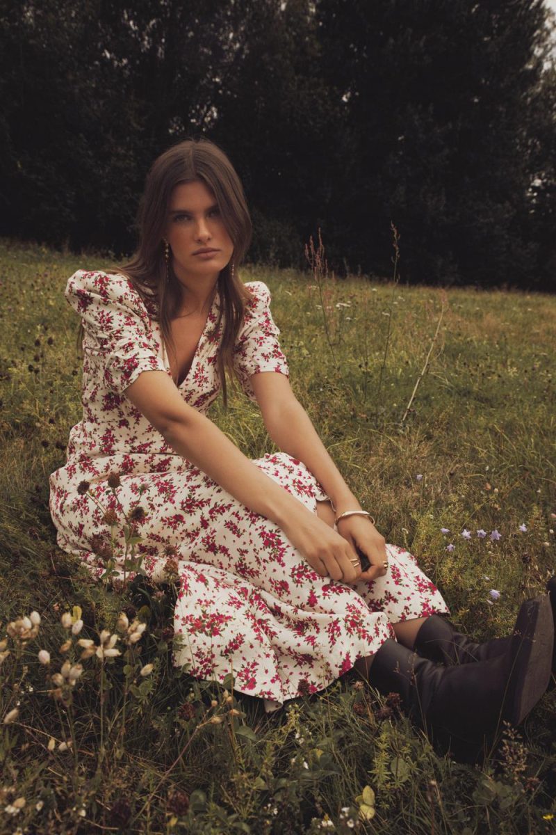 Aivy Dress Berry Print