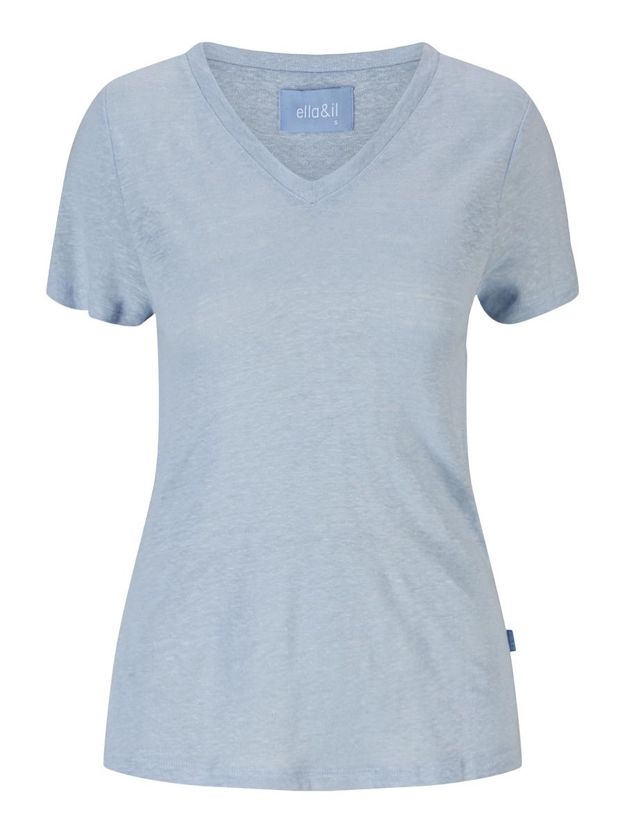 Alethe linen tee - Kentucky Blue