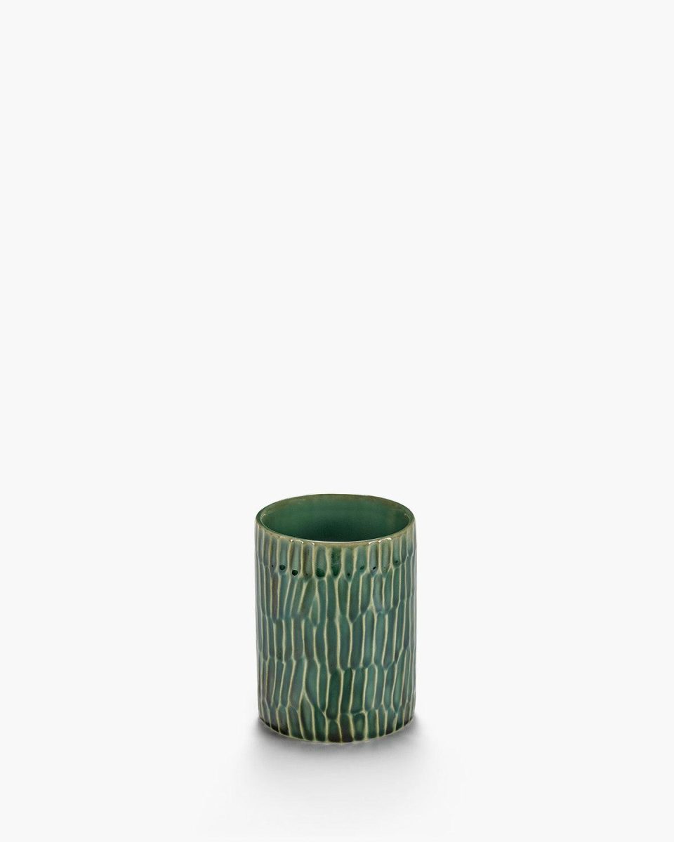 VASE M GREEN VERDE LANZA