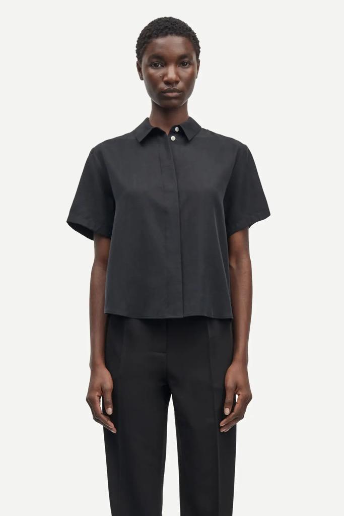 Mina SS Shirt - Black