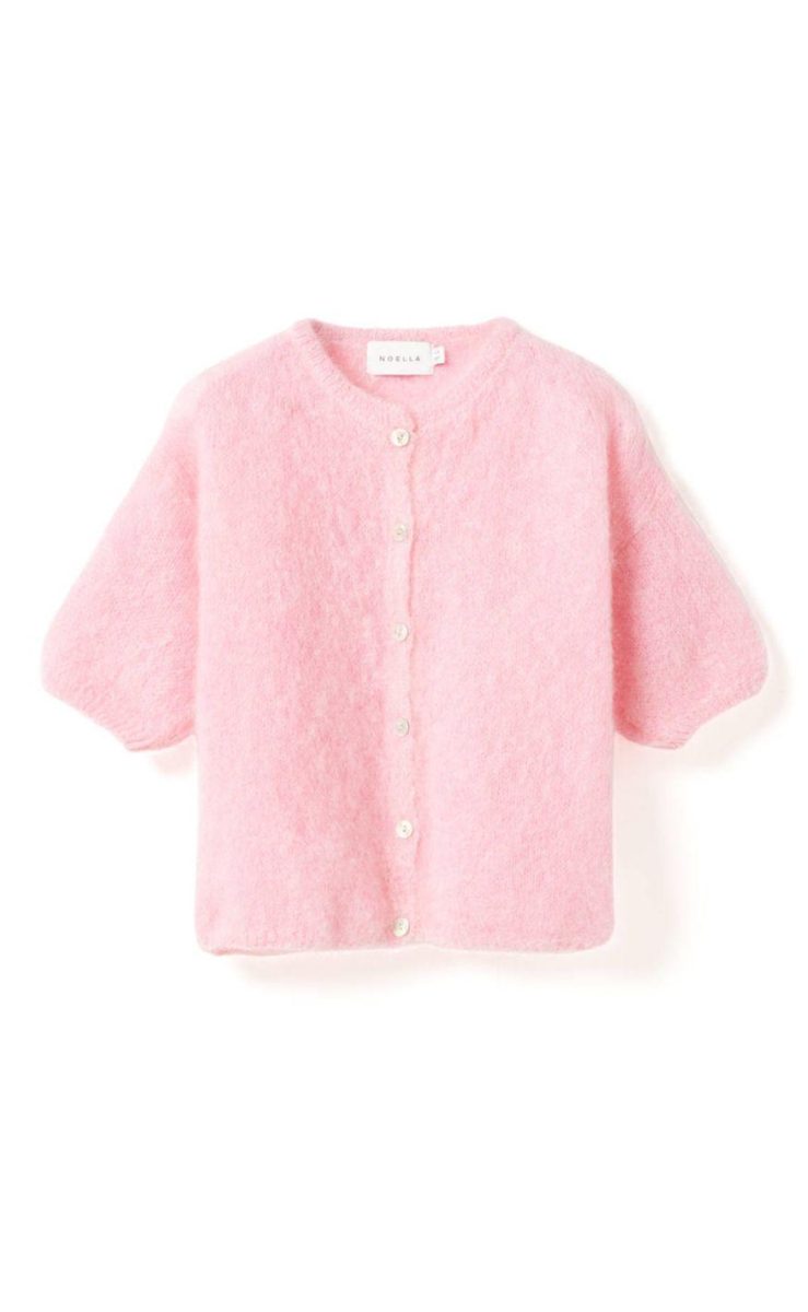 N-Lorell Strikket Cardigan Rosa