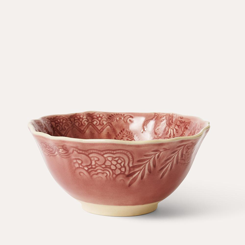 Small soup bowl - Old Rose