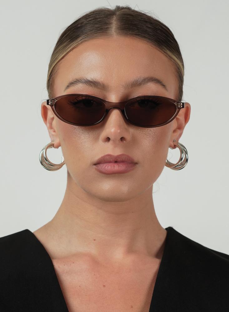 Hazel - Trans Olive/Brown