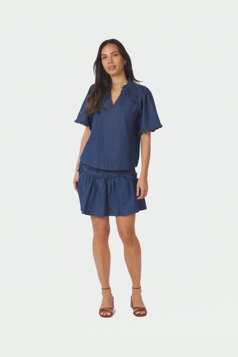 Maliah Denim Skirt
