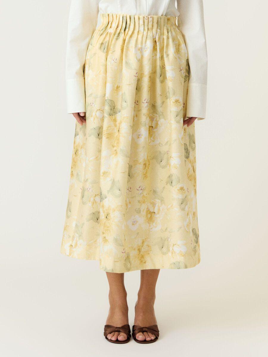 Yaslemon HW Ankle Skirt