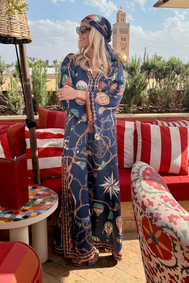 Valery Kimono Navy