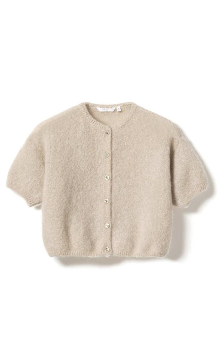 N-Lorell Strikket Cardigan Beige